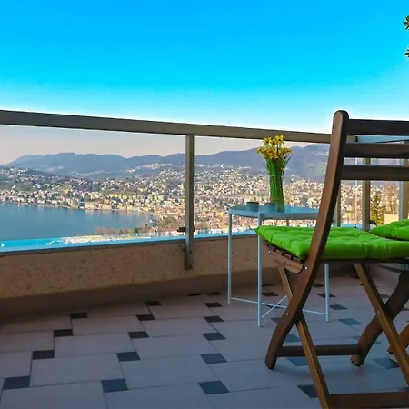 Serenity Lakefront 2 Bedrooms Retreat In Appartement Lugano